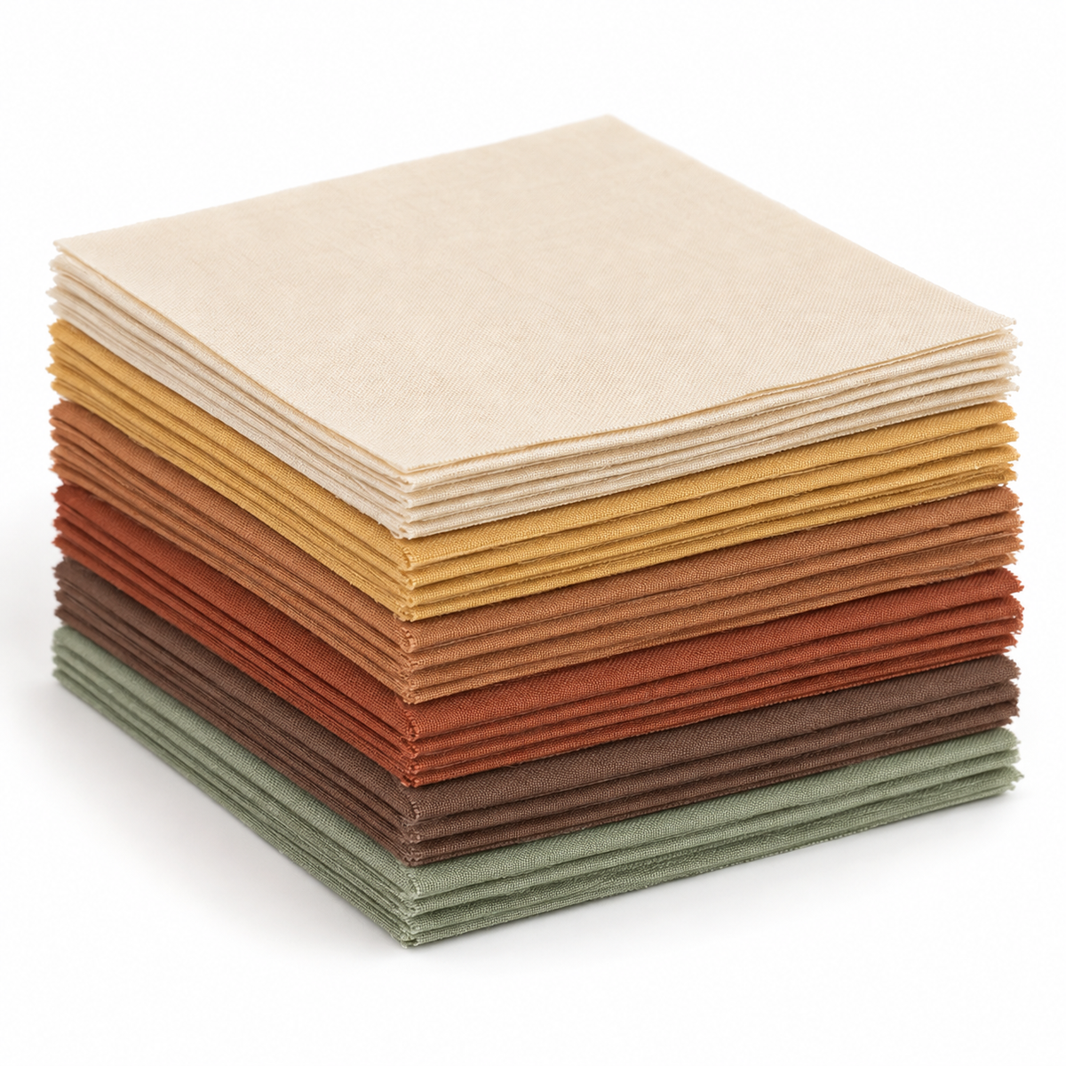 Autumn Orchard Cotton 5-Inch Squares - 42 Pieces — AI-generated product concept, view 1