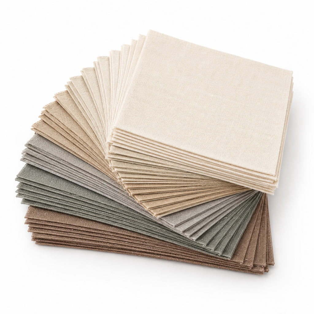 Quiet Neutrals Cotton 5-Inch Squares - 42 Pieces — AI-generated product concept, view 4
