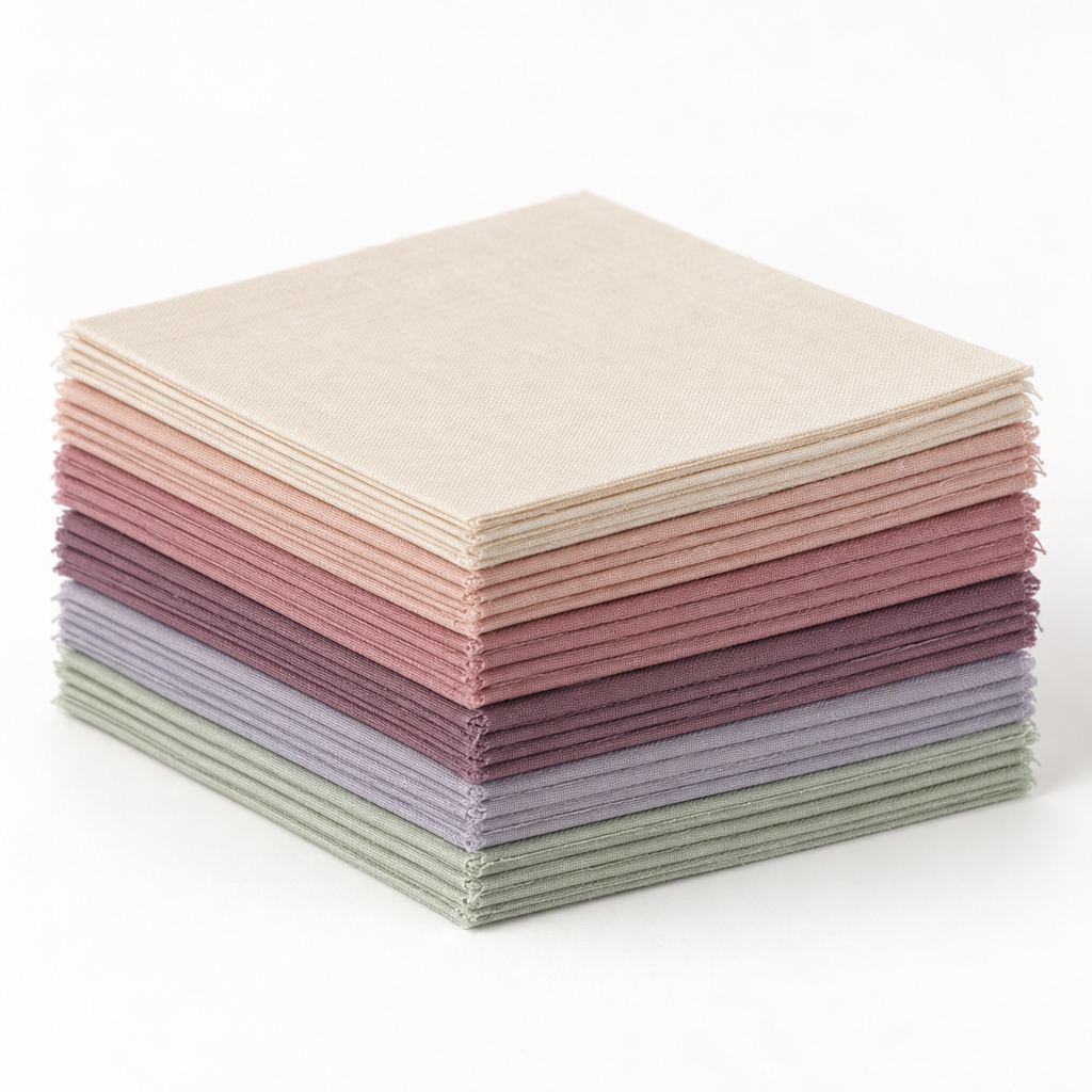 Blossom Lane Cotton 5-Inch Squares - 42 Pieces — AI-generated product concept, view 1