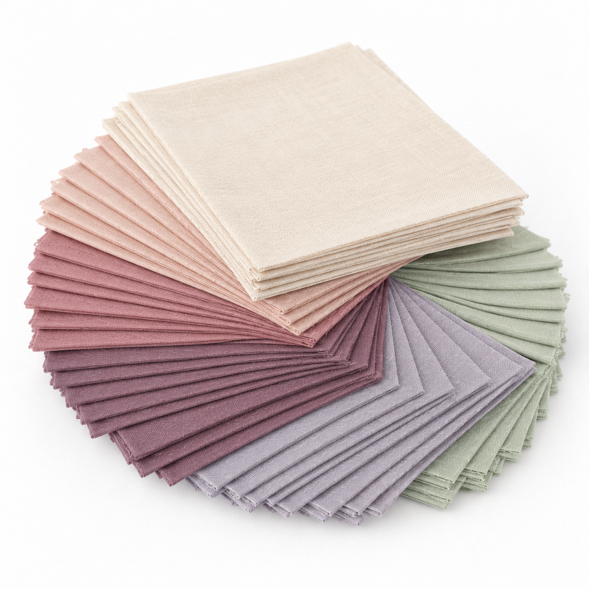 Blossom Lane Cotton 5-Inch Squares - 42 Pieces — AI-generated product concept, view 4