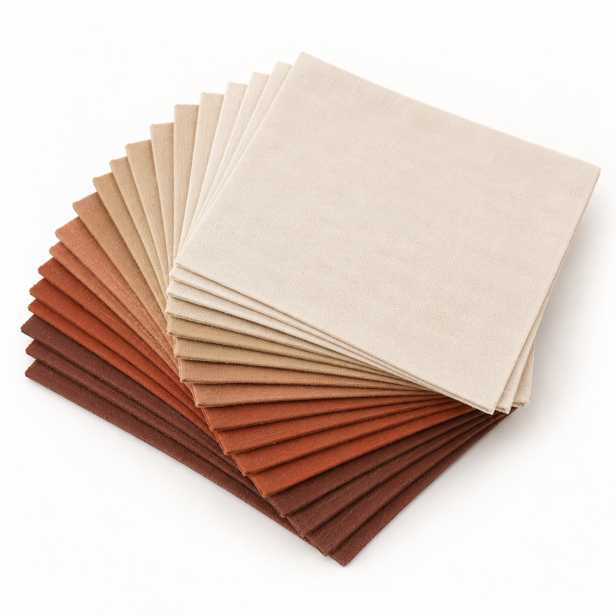 Terracotta Trail Cotton 10-Inch Squares - 20 Pieces — AI-generated product concept, view 4