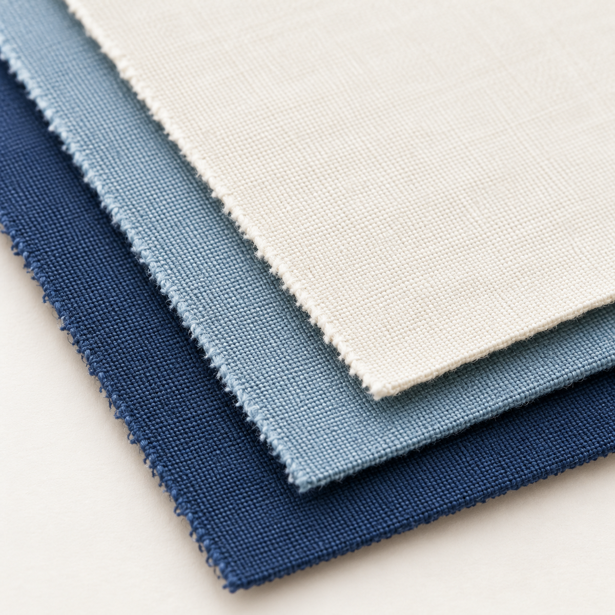 Indigo Evening Cotton 10-Inch Squares - 20 Pieces — AI-generated product concept, view 3
